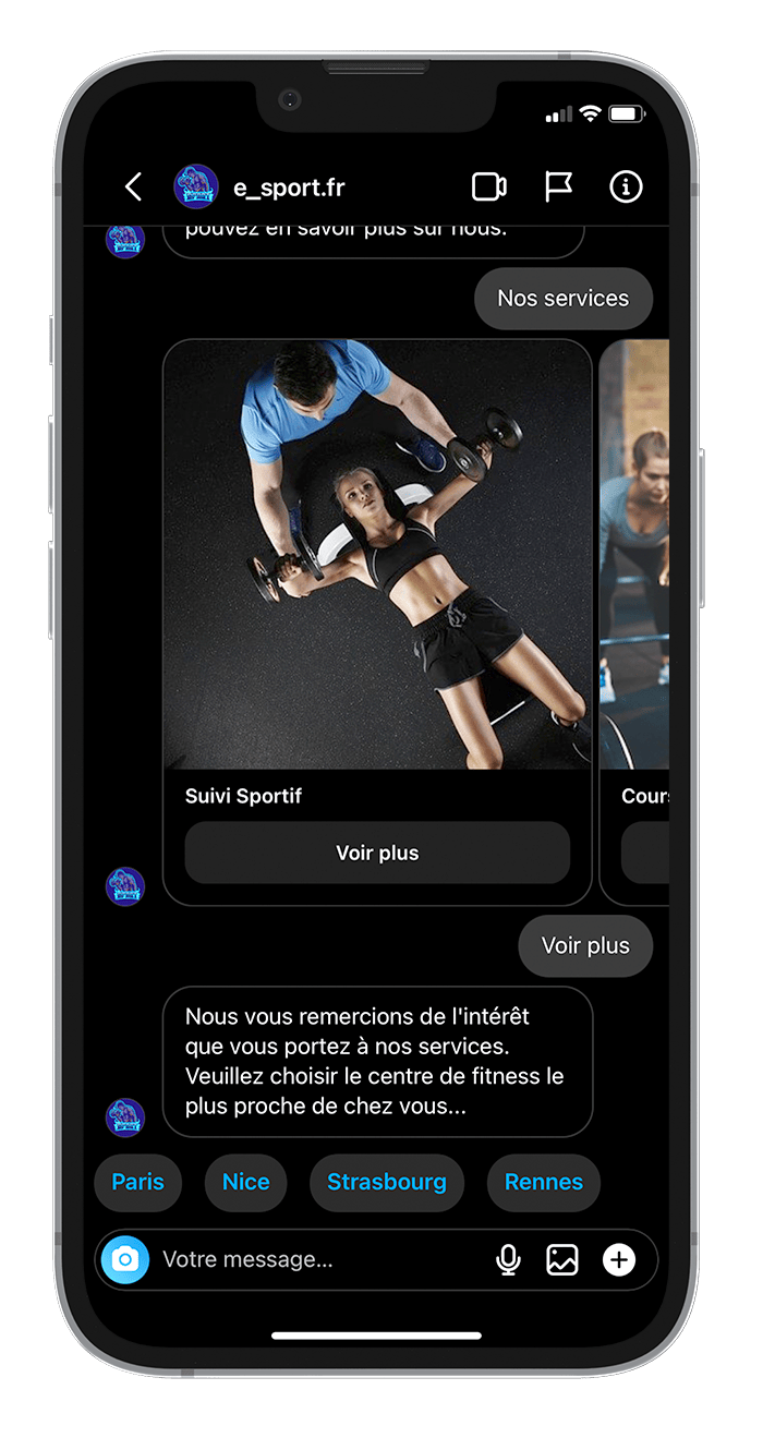 Création de Bot Instagram - PCM Agency