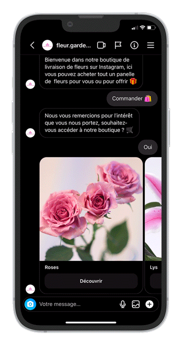 Création de Bot Instagram - PCM Agency