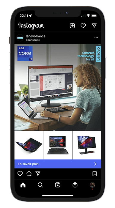 Stratégie publicité Instagram - PCM Agency